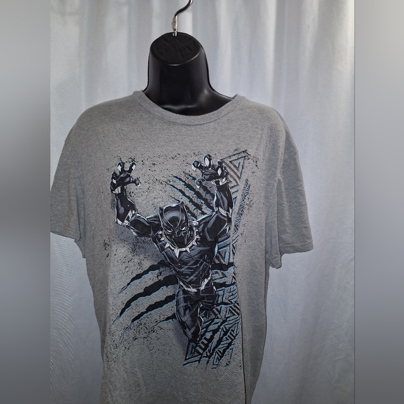 Marvel large T-shirt character Black Panther - Picture 2 of 5